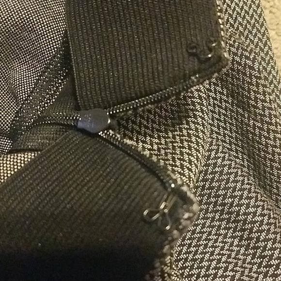 Ann Taylor Chevron Seamed Side Zip Leggings NWT - Picture 6 of 7